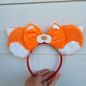 Turning red Mickey Park Ears